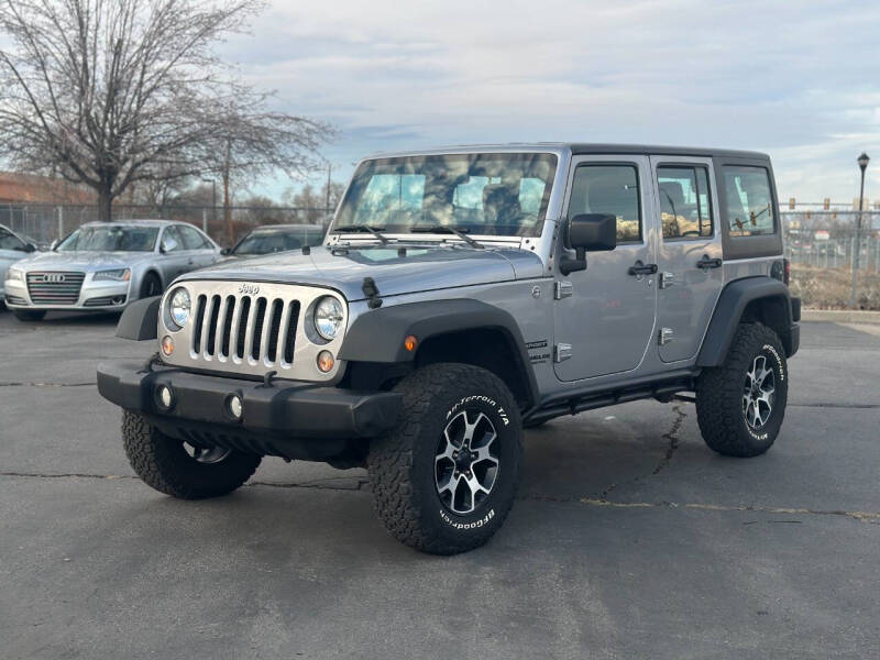 2015 Jeep Wrangler Unlimited for sale at UTAH AUTO EXCHANGE INC in Midvale UT