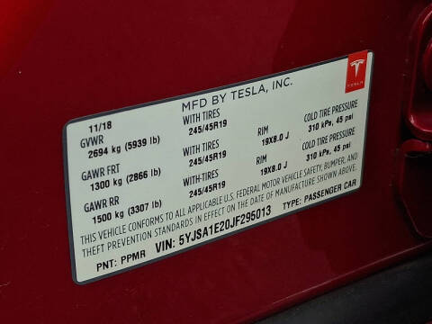 2018 Tesla Model S 100D