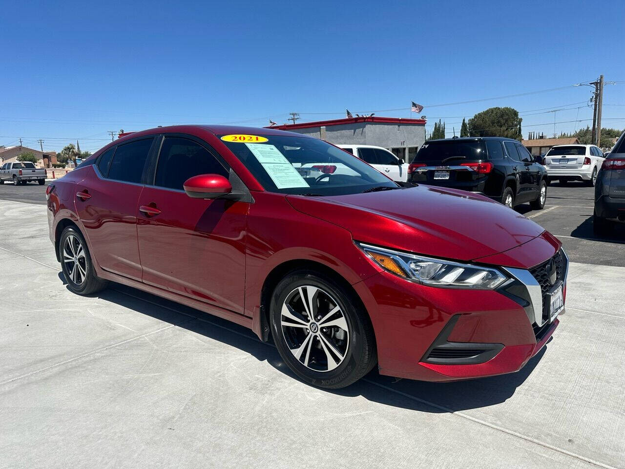 2021 Nissan Sentra for sale at Magic Auto Sales in Hesperia, CA