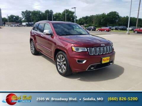 2017 Jeep Grand Cherokee for sale at RICK BALL FORD in Sedalia MO