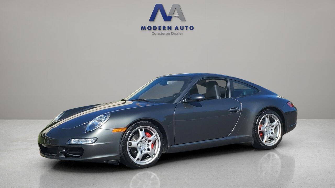 Gray 2007 Porsche 911 Carrera S Carrera S 2dr Coupe 2