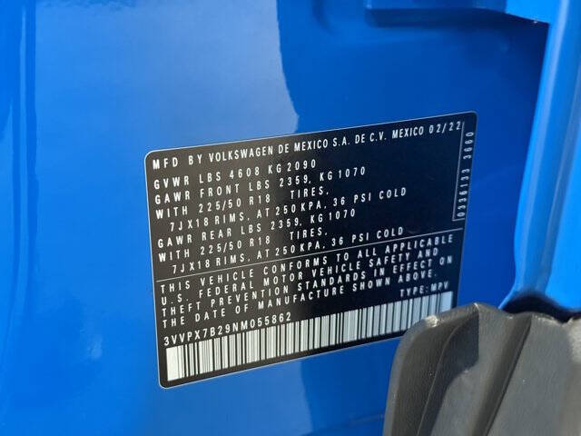 2022 Volkswagen Taos SE 4Motion