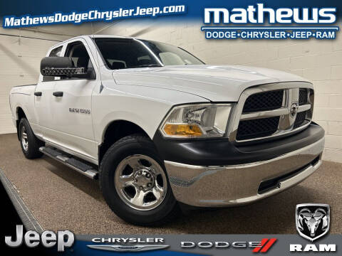 2012 RAM 1500 for sale at MATHEWS DODGE INC in Marion OH