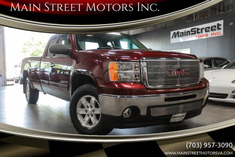2013 GMC Sierra 1500 for sale at Main Street Motors Inc. in Chantilly VA
