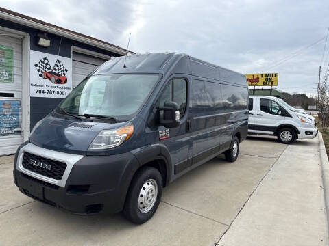 2020 RAM ProMaster for sale at NATIONAL CAR AND TRUCK SALES LLC in Concord NC