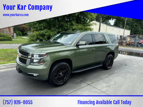 2016 Chevrolet Tahoe for sale at Your Kar Company in Norfolk VA