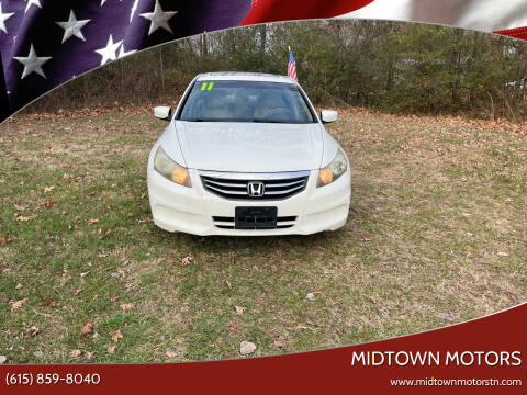 2011 Honda Accord for sale at Midtown Motors in Greenbrier TN