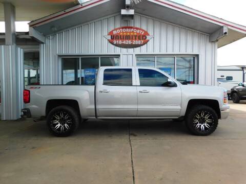 2015 Chevrolet Silverado 1500 for sale at Motorsports Unlimited in McAlester OK