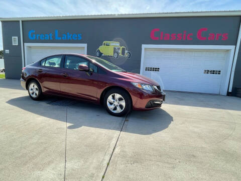 2013 Honda Civic for sale at Great Lakes Classic Cars LLC in Hilton NY