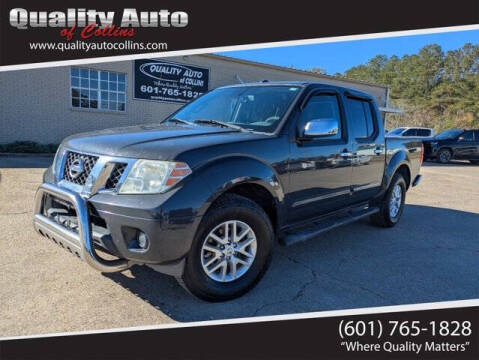 2015 Nissan Frontier for sale at Quality Auto of Collins in Collins MS