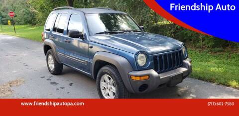 2004 Jeep Liberty for sale at Friendship Auto in Highspire PA