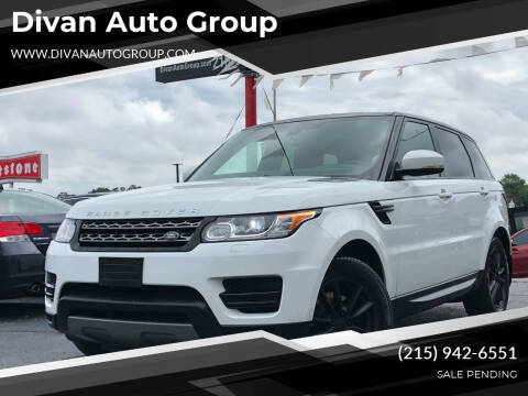 2014 Land Rover Range Rover Sport for sale at Divan Auto Group in Feasterville Trevose PA
