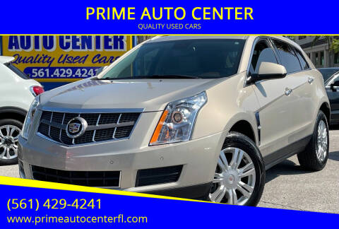 2010 Cadillac SRX for sale at PRIME AUTO CENTER in Palm Springs FL