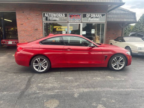 2014 BMW 4 Series for sale at AUTOWORKS OF OMAHA INC in Omaha NE