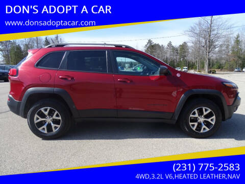 2015 Jeep Cherokee for sale at DON'S ADOPT A CAR in Cadillac MI