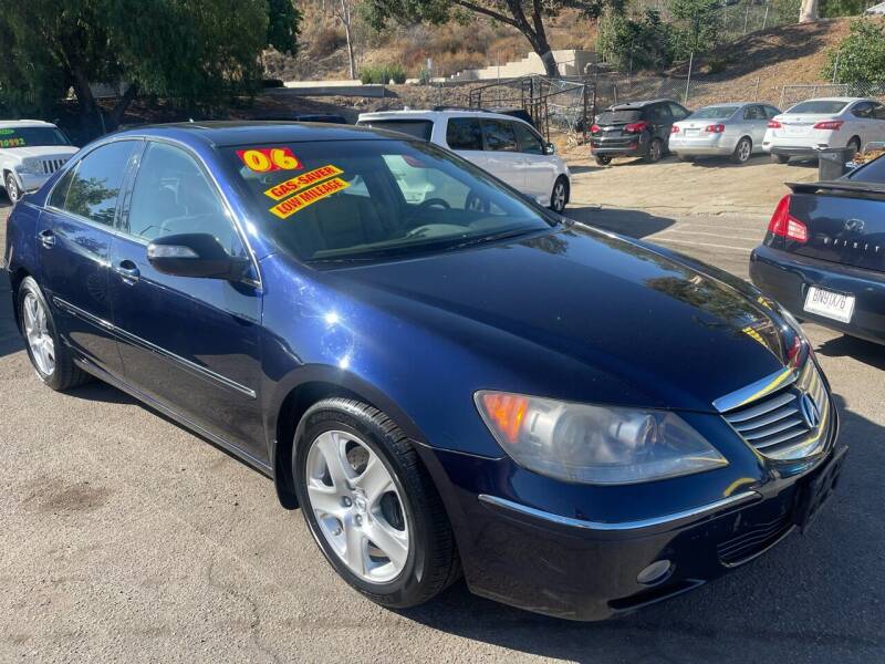 2006 Acura RL for sale at 1 NATION AUTO GROUP in Vista CA