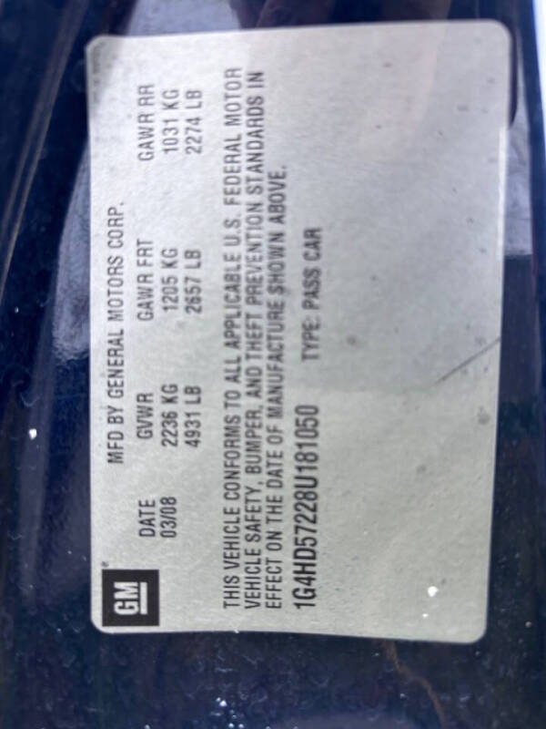 2008 Buick Lucerne CXL