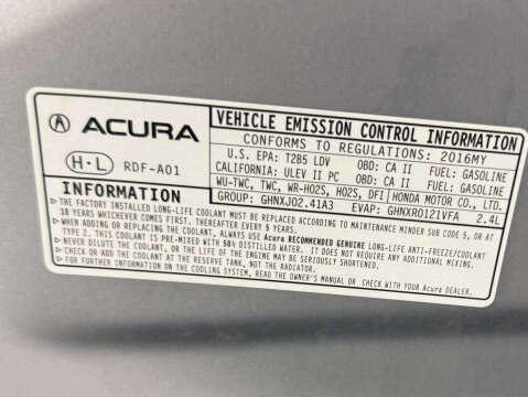 2016 Acura TLX