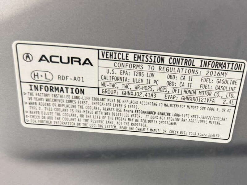 2016 Acura TLX