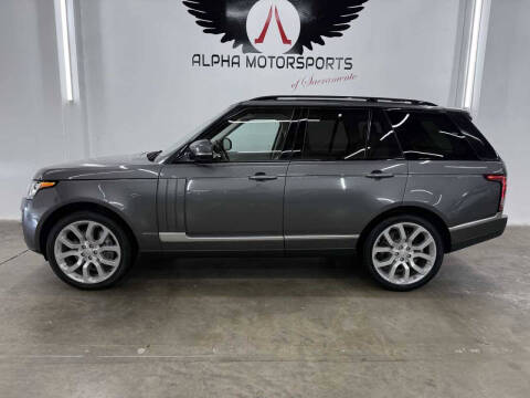 2017 Land Rover Range Rover HSE