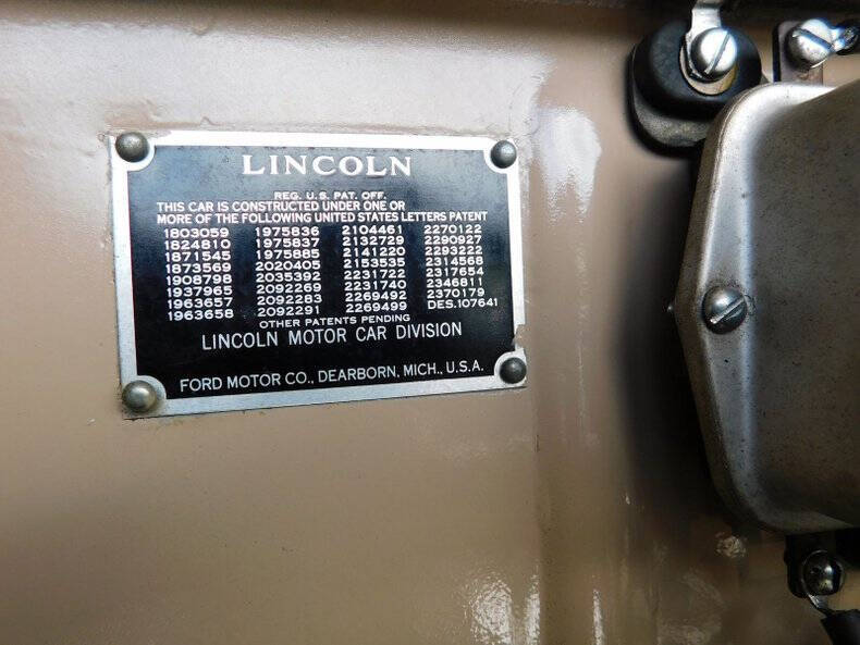 1942 Lincoln Continental