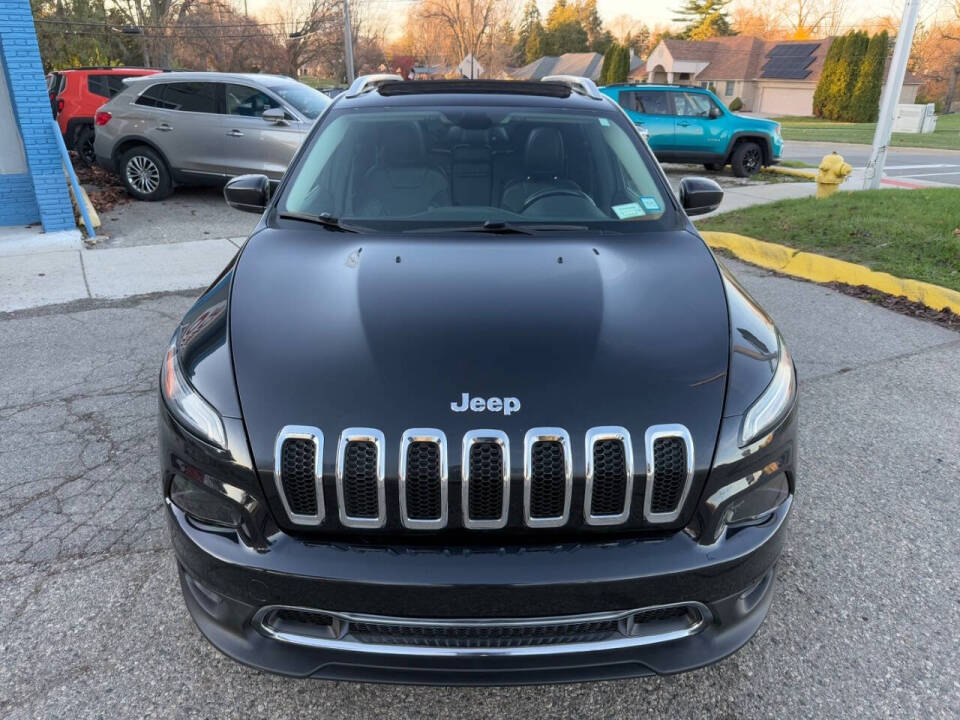 2016 Jeep Cherokee for sale at ONE PRICE AUTO in Mount Clemens, MI