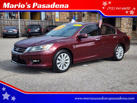 2015 Honda Accord for sale at Mario's Pasadena in Pasadena TX