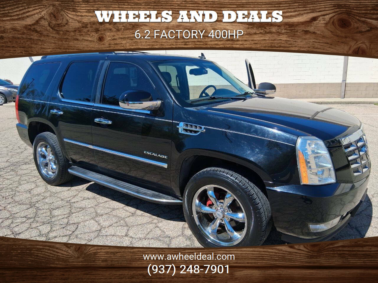 Black 2011 Cadillac Escalade SUV / Crossover All-Wheel Drive 6-Speed Automatic