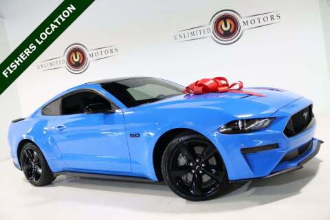 2022 Ford Mustang for sale at Unlimited Motors in Fishers IN