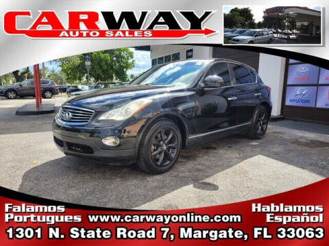 2010 Infiniti EX35 for sale at CARWAY Auto Sales in Margate FL