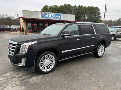 2016 Cadillac Escalade ESV for sale at Greenbrier Auto Sales in Greenbrier AR