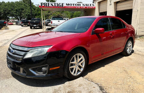 2010 Ford Fusion for sale at Prestige Motor Sales in Denton TX