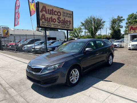 2011 Kia Optima for sale at AUTCO AUTO SALES in Fresno CA