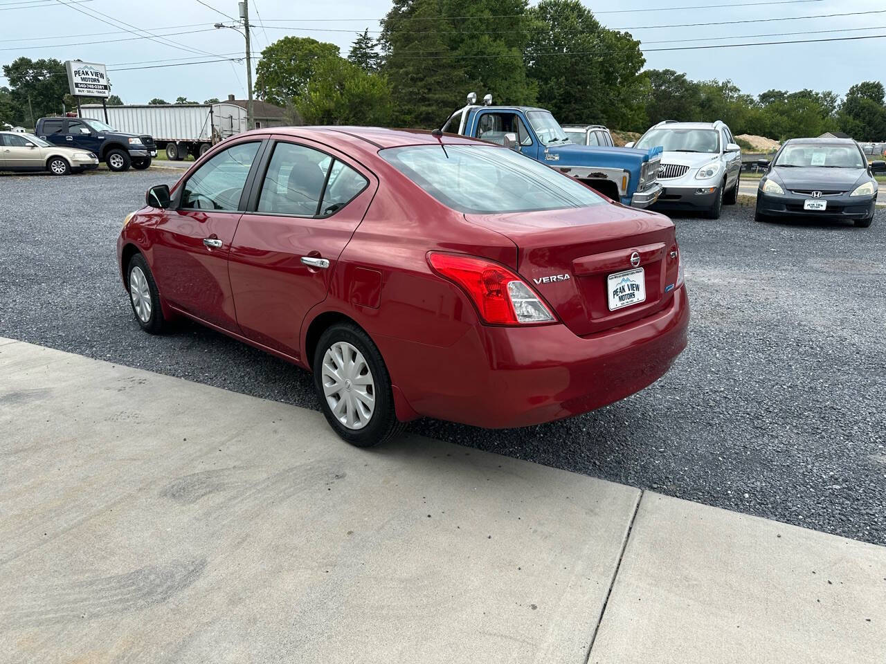 2012 Nissan Versa for sale at PEAK VIEW MOTORS in Mount Crawford, VA