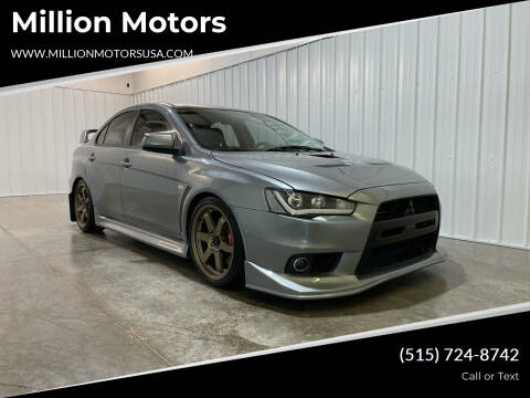 2014 Mitsubishi Lancer Evolution for sale at Million Motors in Adel IA