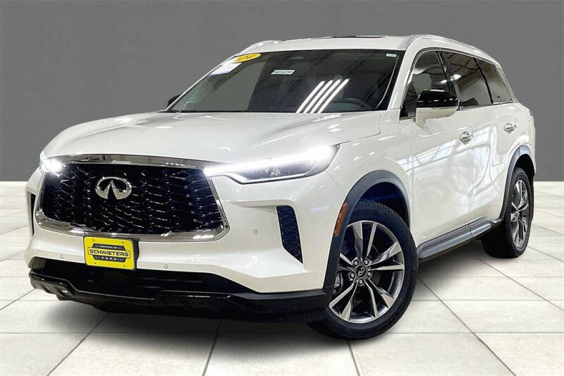 Used 2024 INFINITI QX60 LUXE with VIN 5N1DL1FS0RC357967 for sale in Montevideo, Minnesota