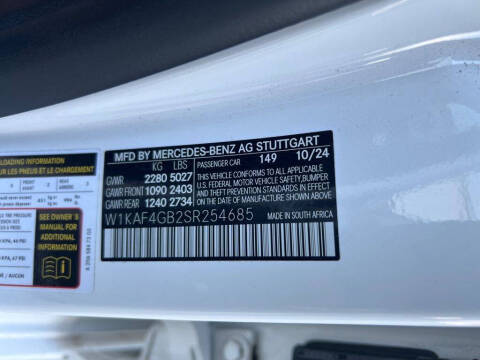 2025 Mercedes-Benz C-Class C 300