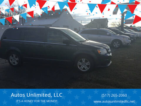 2011 Dodge Grand Caravan for sale at Autos Unlimited, LLC in Adrian MI