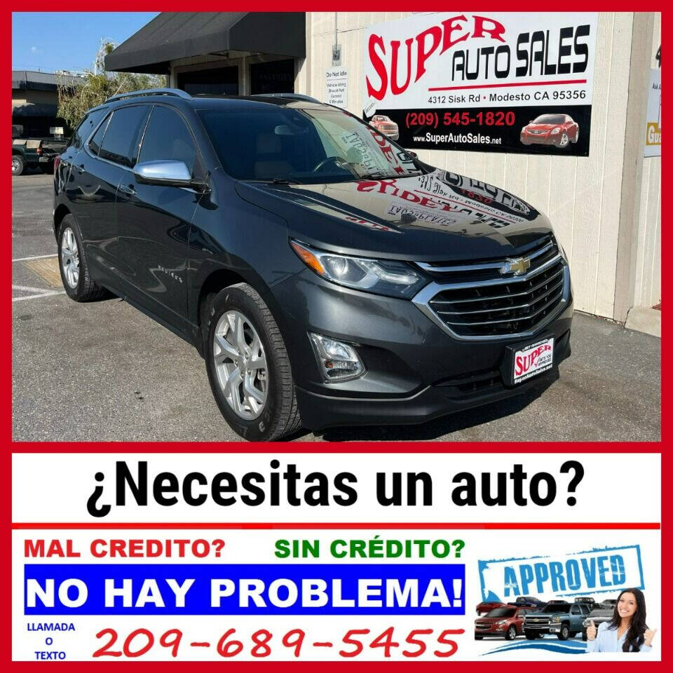 2019 Chevrolet Equinox for sale at Super Auto Sales Modesto in Modesto, CA