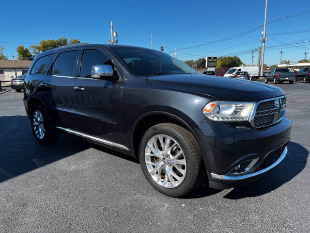 2014 Dodge Durango for sale at Billy's Auto Discount Center in Evansville, IN