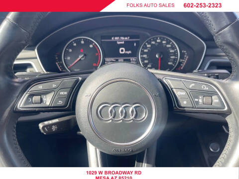 2017 Audi A4 2.0T ultra Premium