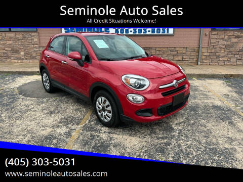 2018 FIAT 500X for sale at Seminole Auto Sales in Seminole OK