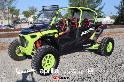 2021 Polaris RZR Turbo S 4 Lifted Lime LE for sale at Powersports of Palm Beach in Hollywood FL