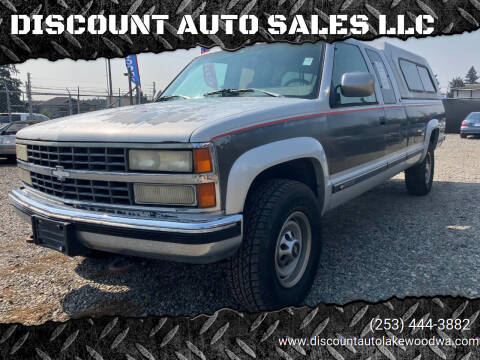 1993 Chevrolet C/K 3500 Series for sale at DISCOUNT AUTO SALES LLC in Spanaway WA