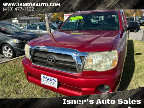 2008 Toyota Tacoma for sale at Isner's Auto Sales Inc in Dundalk MD