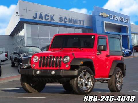 2016 Jeep Wrangler for sale at Jack Schmitt Chevrolet Wood River in Wood River IL