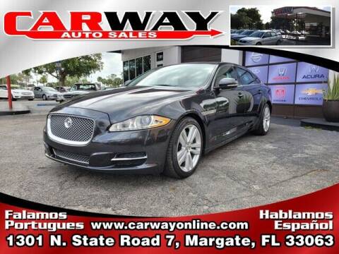 2011 Jaguar XJL for sale at CARWAY Auto Sales in Margate FL