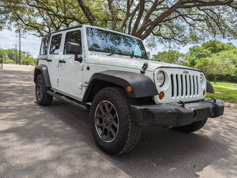 2013 Jeep Wrangler Unlimited for sale at Crypto Autos of Tx in San Antonio TX