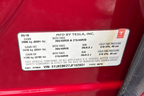 2018 Tesla Model X 75D