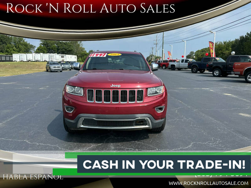 2015 Jeep Grand Cherokee for sale at Rock 'N Roll Auto Sales in West Columbia SC